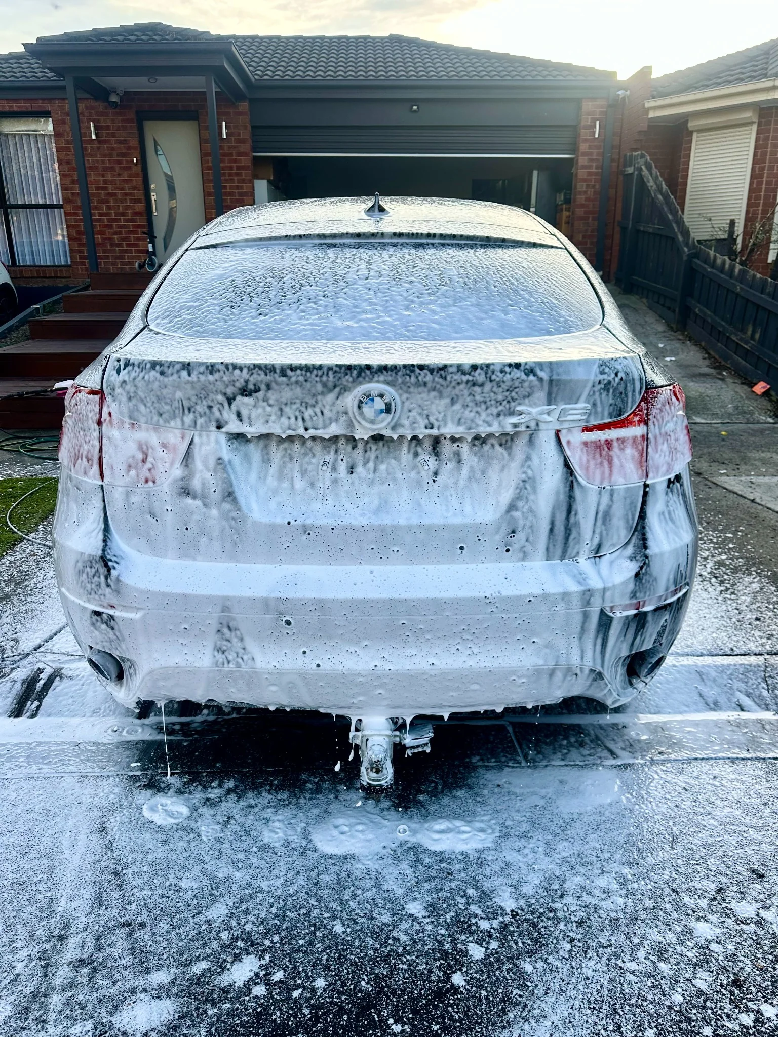 BMW X6 rear wash by MHA Auto Detailing