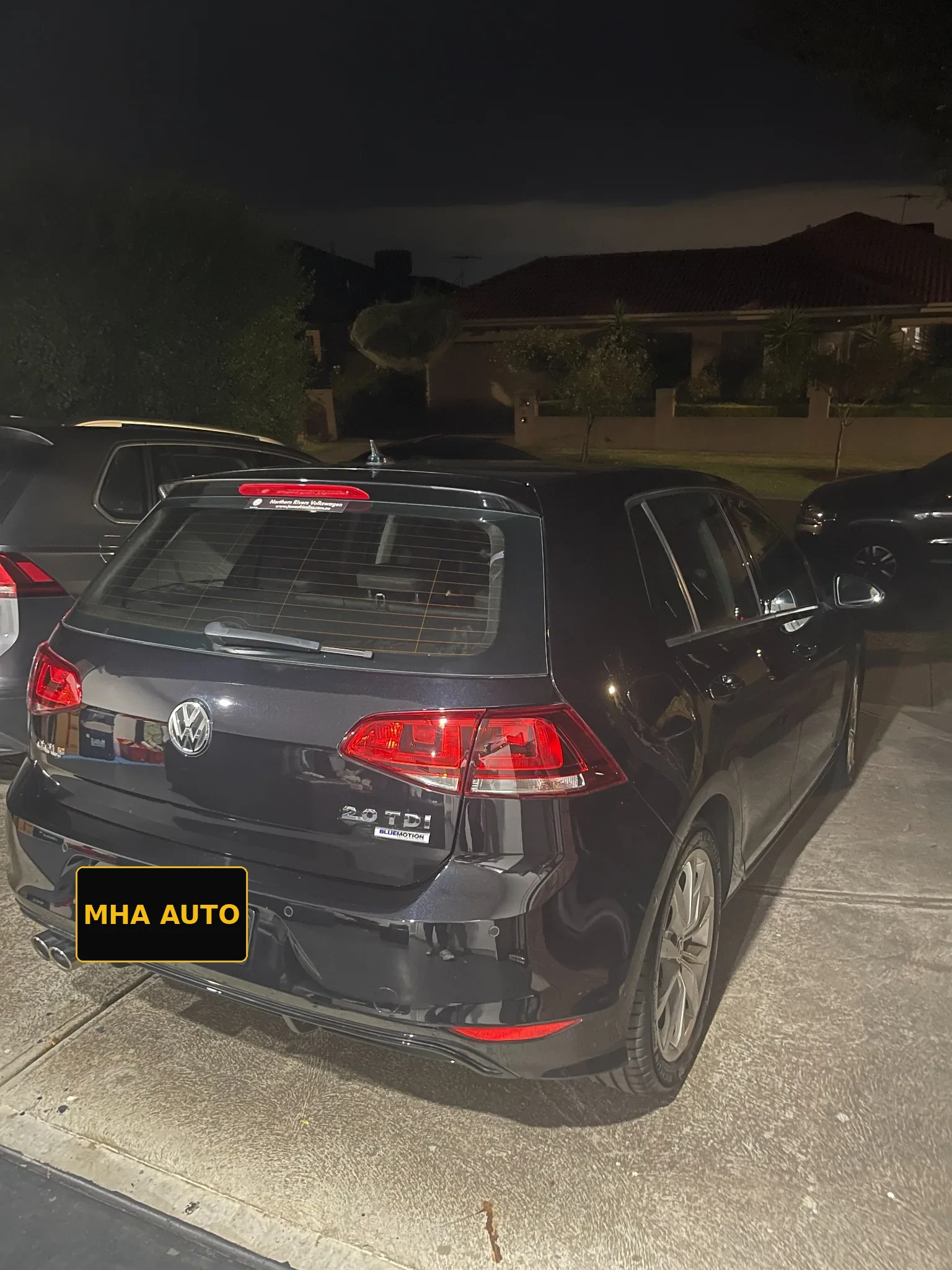 VW Golf night finish by MHA Auto Detailing
