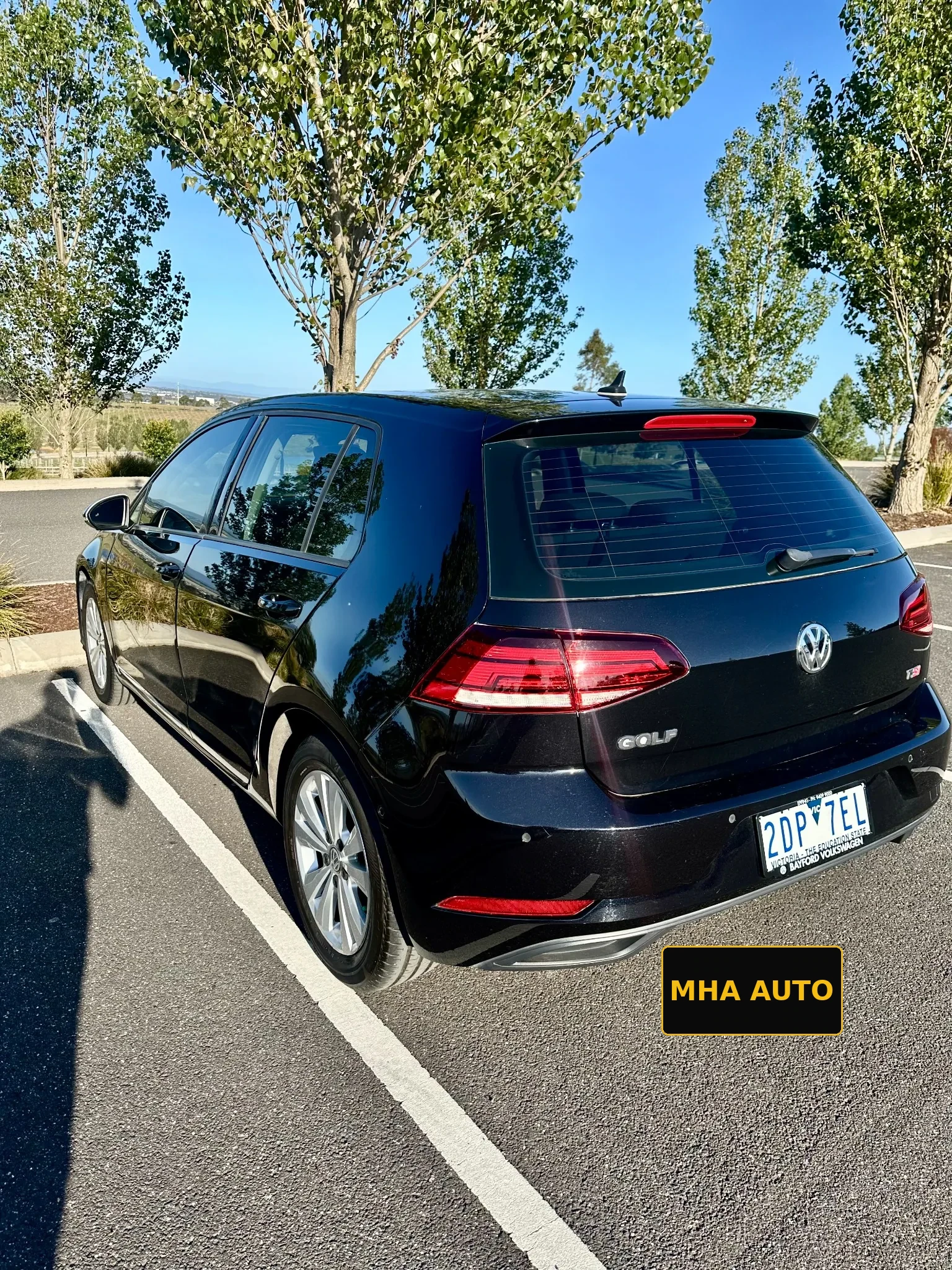 VW Golf rear finish by MHA Auto Detailing